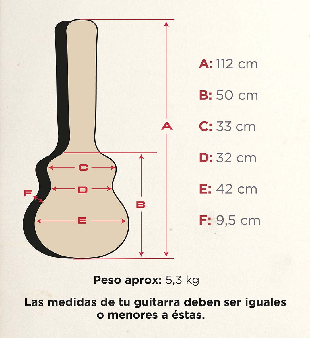 Estuche con forma para 335 y 345